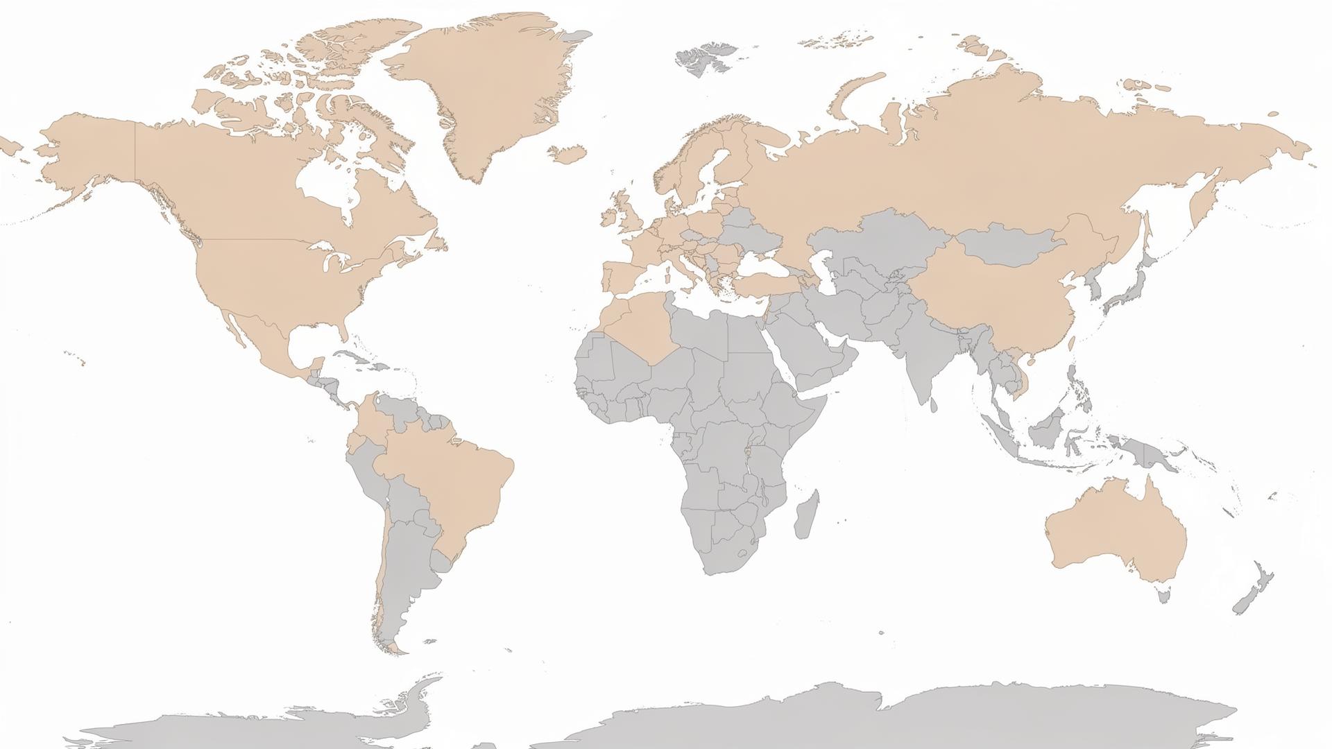 World map highlighting Jordan, Ukraine, and Sierra Leone